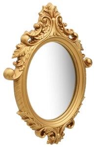 Nástenné zrkadlo v zámockom štýle 56x76 cm zlaté