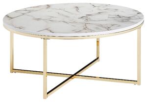 KONFERENČNÝ STOLÍK, biela, kompozitné drevo, 80/36 cm MID.YOU - Online Only zostavy, Online Only