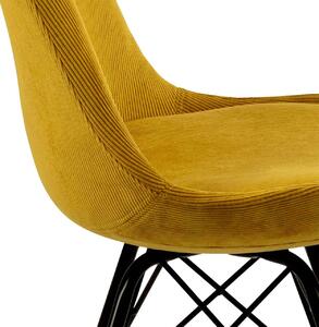 Jedálenská stolička – žltá 85,5 × 48,5 × 54 cm ACTONA
