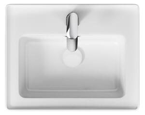 Cersanit - Crea skrinka pod umývadlo 50cm, biela lesklá, S924-002