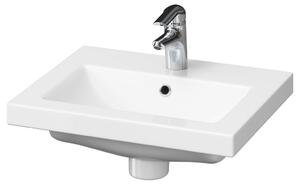 Kúpeľňová skrinka s umývadlom CERSANIT - SET 965 LARA COMO 50 - ŠEDÁ DSM (S801-212-DSM)