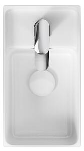 Cersanit Crea - závesná skrinka s umývadlom 40cm, biely lesk, S924-001+K114-004