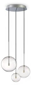 Ideal lux 339696 závesné stropné svietidlo EQUINOXE G4 | na lanku | chróm