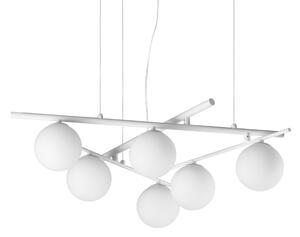 Ideal lux 352053 závesné stropné svietidlo ATLAS G9 | na lanku | biela