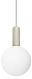 Ideal lux 349206 LED závesné stropné svietidlo ODEON | 8W integrovaný LED zdroj | 680lm | 3000K | na lanku | biela