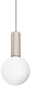 Ideal lux 349190 LED závesné stropné svietidlo ODEON | 8W integrovaný LED zdroj | 680lm | 3000K | na lanku | biela