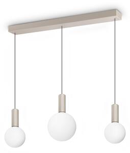 Ideal lux 349213 LED závesné stropné svietidlo ODEON | 20W integrovaný LED zdroj | 1740lm | 3000K | na lanku | biela