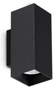 Ideal lux 353937 bodové nástenné svietidlo LOOK GU10 | čierna