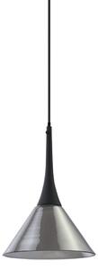 Ideal lux 353630 LED závesné stropné svietidlo COCKTAIL | 7W integrovaný LED zdroj | 170lm | 3000K | na lanku | sťahovacie | čierna