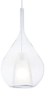 Ideal lux 359793 závesné stropné svietidlo KALIQUE E27 | sťahovacie | na lanku | biela