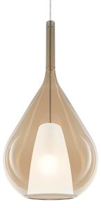Ideal lux 359748 závesné stropné svietidlo KALIQUE E27 | sťahovacie | na lanku | hnedá