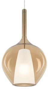Ideal lux 359526 závesné stropné svietidlo KALIQUE E27 | sťahovacie | na lanku | hnedá
