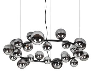 Ideal lux 363387 závesné stropné svietidlo PERLAGE G9 | sťahovacie | na lanku | čierna
