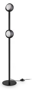 Ideal lux 362861 LED stojacia lampa BLOOM | 11W integrovaný LED zdroj | 490lm | 3000K | vypínač | čierna