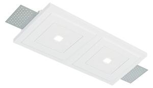 Ideal lux 361307 LED zapustené svietidlo ZEPHYR | 24W integrovaný LED zdroj | 1340lm | 3000K | biela