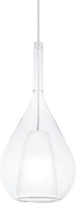 Ideal lux 360072 závesné stropné svietidlo KALIQUE E27 | sťahovacie | na lanku | biela