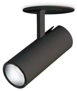 Ideal lux 370835 LED bodové stropné svietidlo PLAY | 7W integrovaný LED zdroj | 460lm | 4000K | čierna