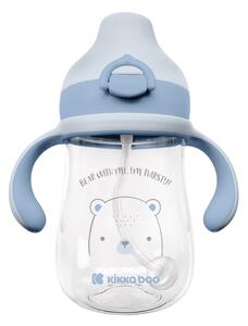 Hrnček so silikónovým náustkom 300ml 6m+ Bear with me Blue