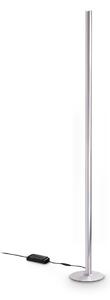 Ideal lux 366142 LED stojacia lampa DORICA | 50W integrovaný LED zdroj | 3160lm | 3000K | vypínač | chróm