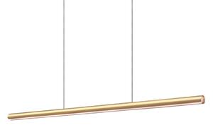 Ideal lux 366432 LED závesné stropné svietidlo DORICA | 35W integrovaný LED zdroj | 1470lm | 3000K | sťahovacie | na lanku | meď