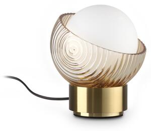 Ideal lux 366500 stolná lampička BLOOM G9 | vypínač | bronz