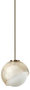 Ideal lux 366647 závesné stropné svietidlo BLOOM E27 | sťahovacie | na lanku | bronz