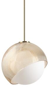 Ideal lux 366685 závesné stropné svietidlo BLOOM E27 | sťahovacie | na lanku | bronz