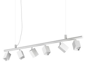 Ideal lux 367460 závesné stropné svietidlo DYNAMITE GU10 | sťahovacie | na lanku | biela
