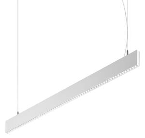 Ideal lux 368955 LED závesné stropné svietidlo STEEL | 30W integrovaný LED zdroj | 2870lm | 3000K | sťahovacie | na lanku | biela