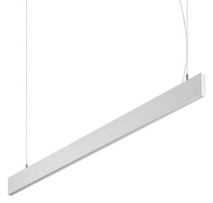 Ideal lux 369006 LED závesné stropné svietidlo STEEL | 29W integrovaný LED zdroj | 2310lm | 3000K | sťahovacie | na lanku | biela