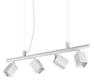 Ideal lux 367453 závesné stropné svietidlo DYNAMITE GU10 | sťahovacie | na lanku | biela