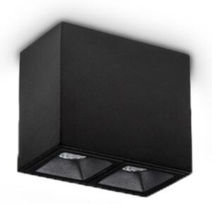 Ideal lux 369877 LED bodové stropné svietidlo LIKA | 6W integrovaný LED zdroj | 250lm | 3000K | čierna