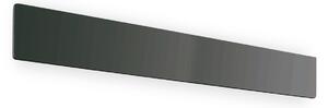 Ideal lux 369471 LED nástenné svietidlo ZIG ZAG | 30W integrovaný LED zdroj | 2940lm | 4000K | čierna