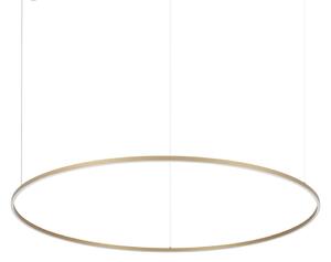 Ideal lux 370569 LED závesné stropné svietidlo ORACLE | 81W integrovaný LED zdroj | 4560lm | 3000K | sťahovacie | na lanku | bronz