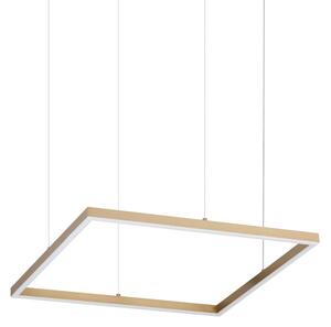 Ideal lux 370415 LED závesné stropné svietidlo ORACLE | 33W integrovaný LED zdroj | 1530lm | 3000K | sťahovacie | na lanku | bronz