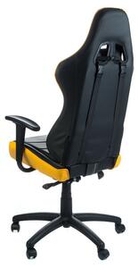 Herná stolička RACER CorpoComfort BX-3700 - žltá