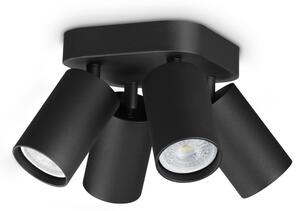 Ideal lux 371290 bodové stropné svietidlo DYNAMITE GU10 | čierna