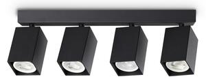 Ideal lux 371368 bodové stropné svietidlo DYNAMITE GU10 | čierna