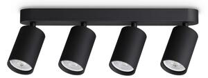 Ideal lux 371344 bodové stropné svietidlo DYNAMITE GU10 | čierna