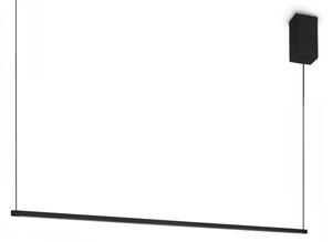Ideal lux 371825 LED závesné stropné svietidlo ESSENCE | 19W integrovaný LED zdroj | 1410lm | 3000K | sťahovacie | na lanku | čierna
