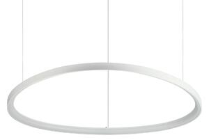 Ideal lux 372211 LED závesné stropné svietidlo GEMINI | 78W integrovaný LED zdroj | 6530lm | 4000K | sťahovacie | na lanku | biela