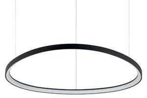 Ideal lux 372228 LED závesné stropné svietidlo GEMINI | 78W integrovaný LED zdroj | 4500lm | 4000K | sťahovacie | na lanku | čierna