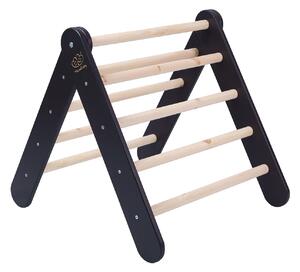 Drevený Montessori rebrík pre deti, Black
