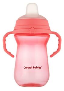 Canpol Babies Silikónový hrnček FirstCup 250ml, pink
