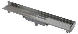 Sprchový žľab Alca 65 cm nerez APZ1116-650