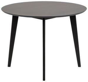 JEDÁLENSKÝ STÔL, dub, kaučukové drevo, čierna, 105/105/76 cm MID.YOU - Online Only zostavy, Online Only
