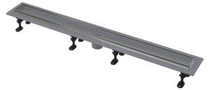 Sprchový žľab Alca 65 cm plast šedá APZ2022-650