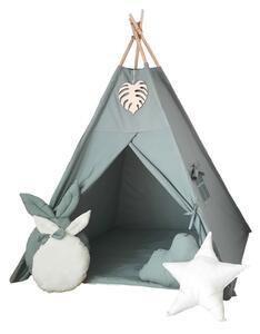 Detský stan Tipi Boho zelený