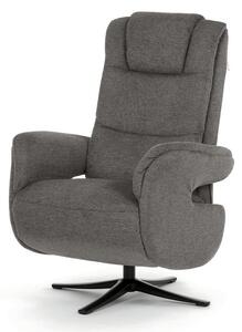 TV-C5590 GREY2, Polohovacie elektrické kreslo, sivá látka, Zero Gravity