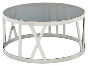 KONFERENČNÝ STOLÍK, strieborná, 60/60/30 cm MID.YOU - Online Only zostavy, Online Only